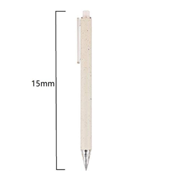 RIANCY 12PCS Black Gel Pens Fine Point 0.5mm Smooth Writing