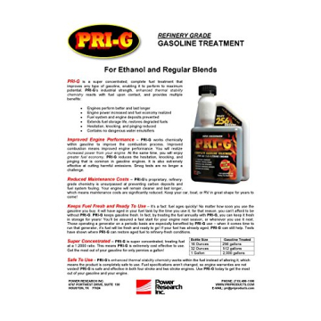 PRI-G Fuel Stabilizer 16Oz - Enhance Gasoline Performance