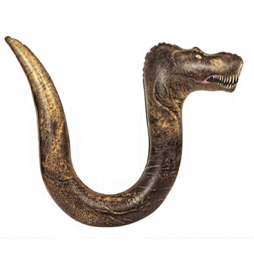 Dinosaur T-Rex Inflatable Swim Noodle for Pool Fun