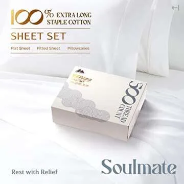 Premium Mayfair Linen King Size Cotton Sheets Set