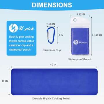 U-pick Cooling Towels for Neck & Face | Stay Cool Anytime