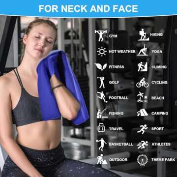 U-pick Cooling Towels for Neck & Face | Stay Cool Anytime