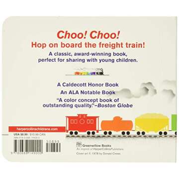Freight Train Board Book: A Caldecott Honor Award Winner (Caldecott Collection)