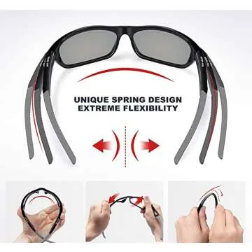 RIVBOS Polarized Sunglasses for Driving & Sports