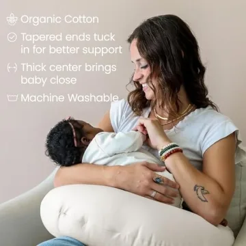 Snuggle Me Organic Nursing Pillow for Feeding Support