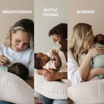 Snuggle Me Organic Nursing Pillow for Feeding Support