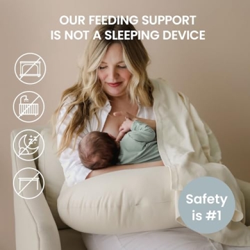 Snuggle Me Organic Nursing Pillow for Feeding Support