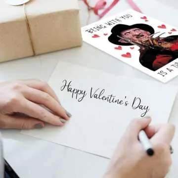 Horror Valentine's Day Card for Him Her - Unique Gifts