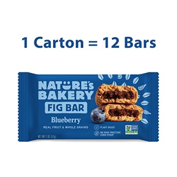 Nature's Bakery Vegan Blueberry Fig Bars 12 Pack