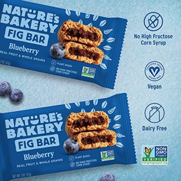 Nature's Bakery Vegan Blueberry Fig Bars 12 Pack