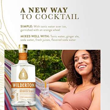 Wilderton Lustre Non Alcoholic Spirits - Refreshing Hair-Free Drink