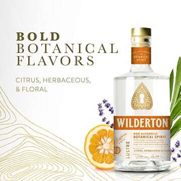 Wilderton Lustre Non Alcoholic Spirits - Refreshing Hair-Free Drink