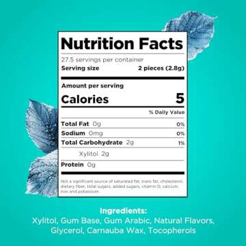 PUR Aspartame-Free Chewing Gum - Wintergreen Flavor