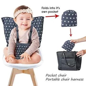Portable Baby High Chair Harness for Safe Easy Feeding