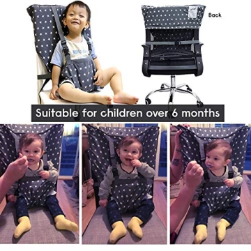 Portable Baby High Chair Harness for Safe Easy Feeding