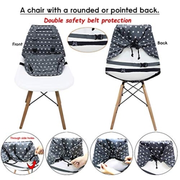 Portable Baby High Chair Harness for Safe Easy Feeding