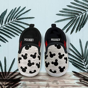 Adorable Disney Mickey Mouse Infant Slippers for Baby