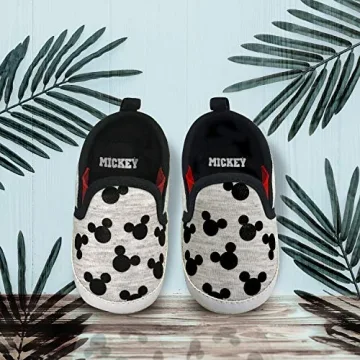 Adorable Disney Mickey Mouse Infant Slippers for Baby