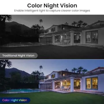 AOQEE 2K Home Security Cameras with 2-Way Talk