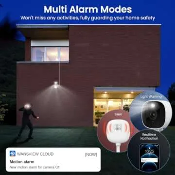 AOQEE 2K Home Security Cameras with 2-Way Talk