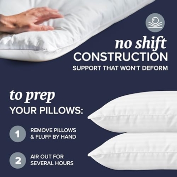 Beckham Hotel King Cooling Pillows for All Sleepers