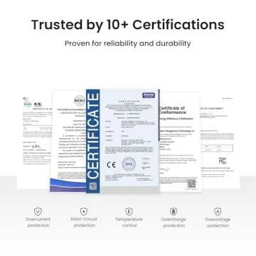 KIWI design B1 Plus 10000mAh Battery Pack Compatible with Meta Quest 3S/Quest 3/Quest 2 Accessories, Power Bank for Balanced Head Pressure and Extended Play Time (Not Including The Head Strap)