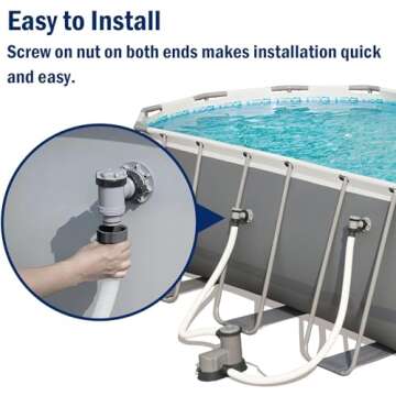 1.5 inch Replacement Pool Hose for Efficient Pool Care