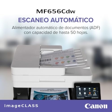 Canon Color MF656Cdw - Wireless All-in-One Laser Printer