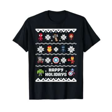 Marvel Avengers Christmas T-Shirt for Everyone