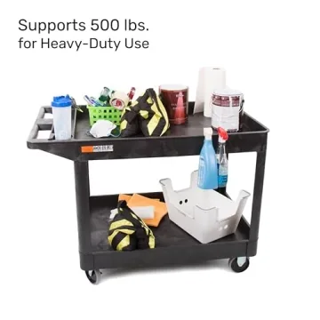 Durable Tubstr Utility Cart with 500 lb Capacity