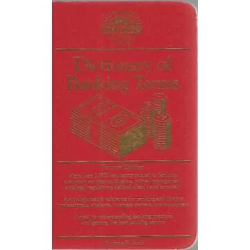 Dictionary of Banking Terms, Fourth (4th) Edition