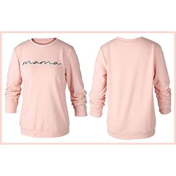 ASTANFY Mama Shirt - Chic Cotton Graphic Tee for Moms