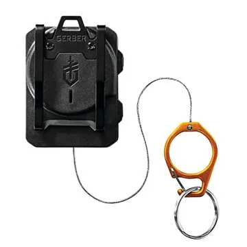 Gerber Gear Defender Fishing Tether - Compact & Durable Retractable Tool for Anglers