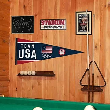 WinCraft Team USA Pennant Banner - Perfect for Olympic Fans
