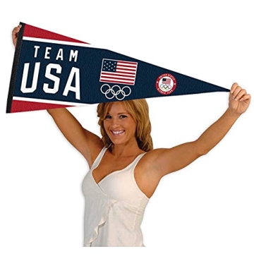 WinCraft Team USA Pennant Banner - Perfect for Olympic Fans