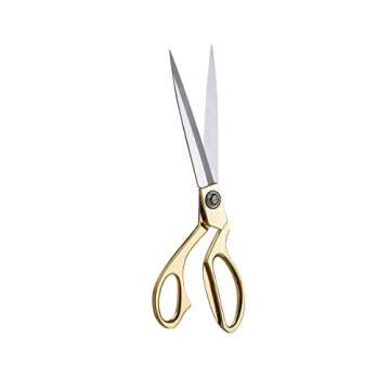 10.5'' Fabric Scissors Stainless Steel sharp Tailor Scissors clothing scissors Professional Heavy Du...