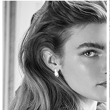 Stylish 6 Pairs Gold Hoop Earrings - Perfect Gift Set!