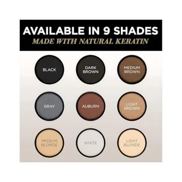 Toppik Hair Building Fibers, Dark Brown, 27.5g - Fuller Hair