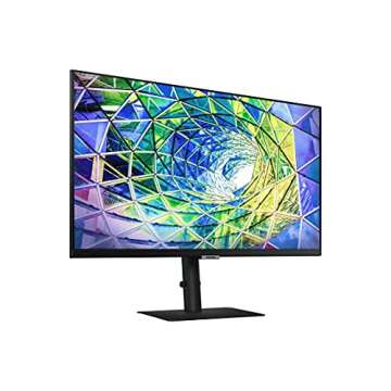 SAMSUNG S80A Computer Monitor, 27 Inch 4K , Vertical , USB C , HDR10 (1 Billion Colors), Built-in Sp...