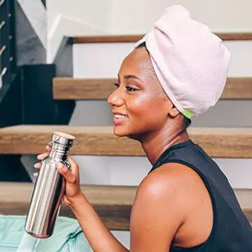 Aquis Hair Turban - Quick-Drying Microfiber for All Hair Types