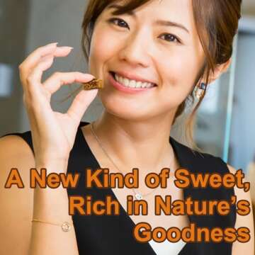 Chura Kokuto (Natural Taster) - Okinawan Black Sugar (Kokuto), Beyond Brown Sugar, Introductory Sweetener, Wellness, Simple Packaging, Mineral Boost