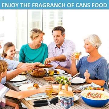 ACUTECATX Manual Can Opener for Seniors - Easy to Use and Safe