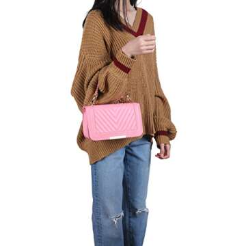 Lola Mae Crossbody Bag - Stylish Quilted Handbag for Women