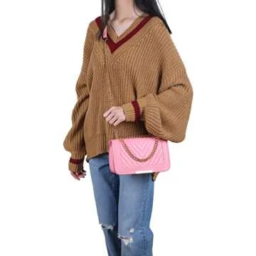 Lola Mae Crossbody Bag - Stylish Quilted Handbag for Women