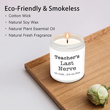 Thanksgiving Candle Gift for Teachers | Homsolver