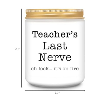 Thanksgiving Candle Gift for Teachers | Homsolver