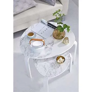 Yancorp White Gray Peel and Stick Contact Paper for Kitchens