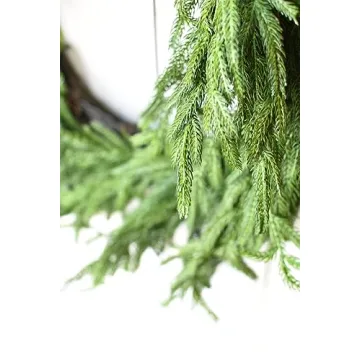 Afloral Real Touch Norfolk Pine Wreath - 24"