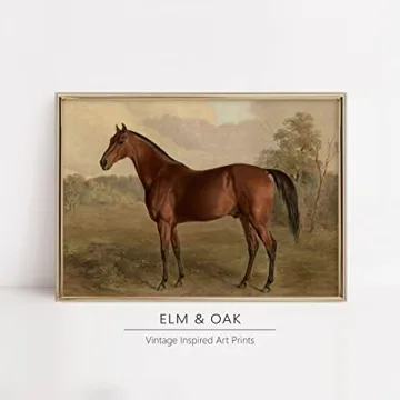 Equestrian Wall Decor Art Print for Horse Lovers Home