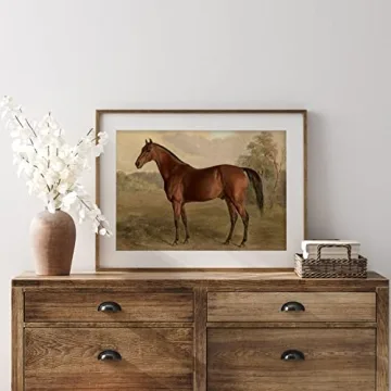 Equestrian Wall Decor Art Print for Horse Lovers Home